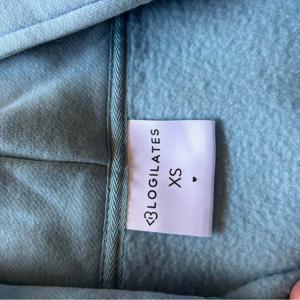 JoyLab Women's Blue Barrel Fleece Joggers oversized - XS feels like S - Picture 8 of 11
